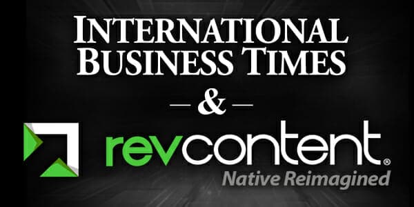 revcontent international business times exclusive partnership